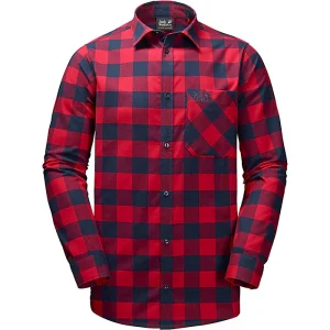 JACK WOLFSKIN H-RED RIVER SHIRT