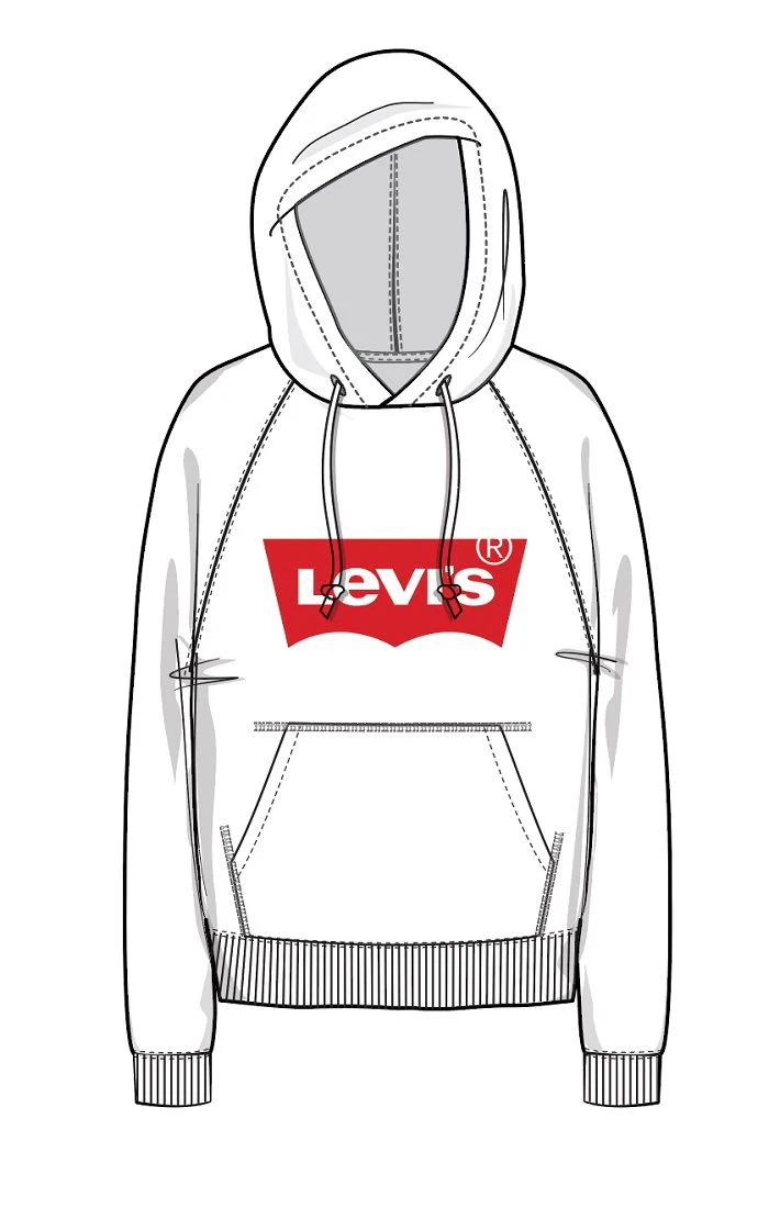 LEVIS F-GRAPHIC SPORT HOODIE – Image 4