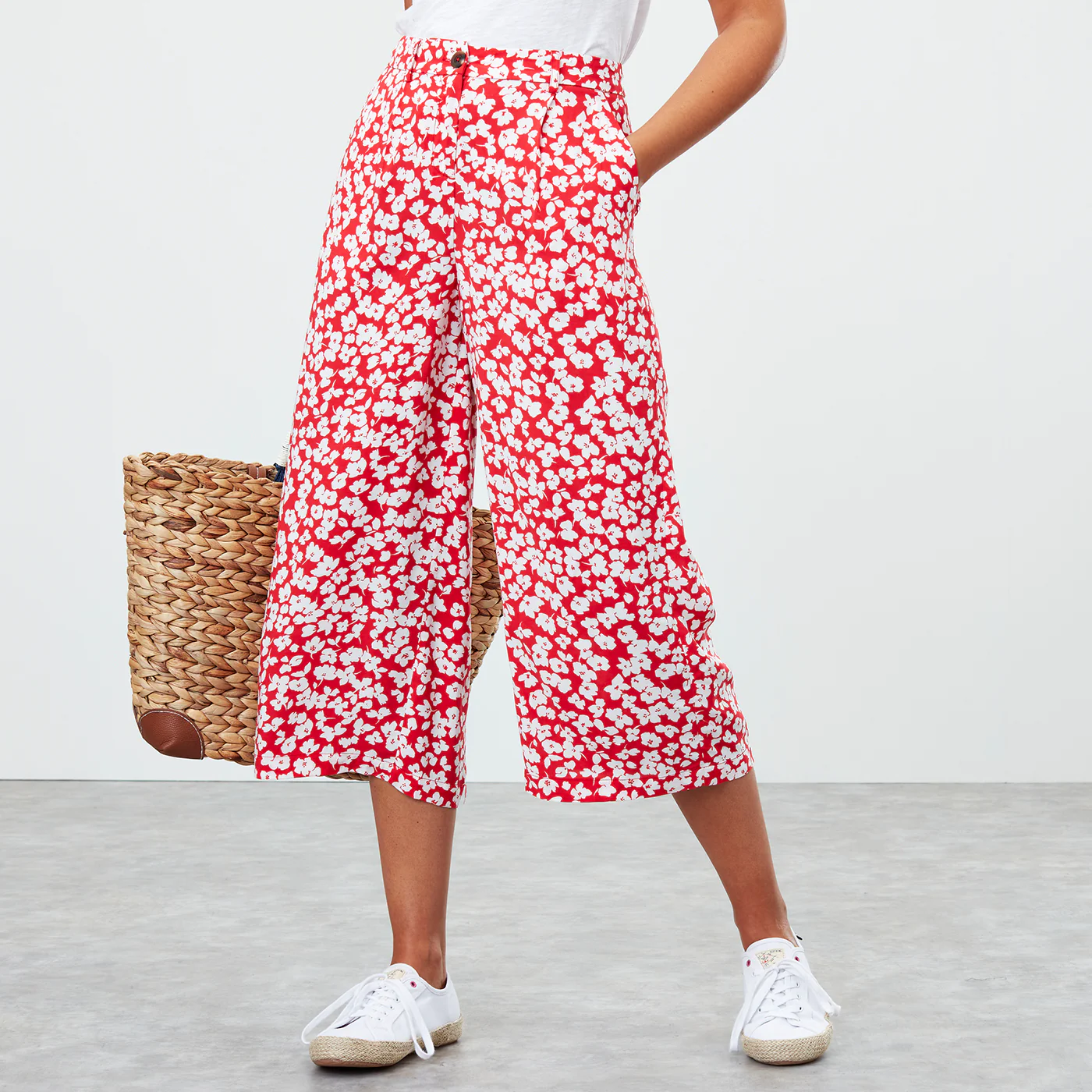 JOULES-F-REBECCA WOVEN CULOTTES