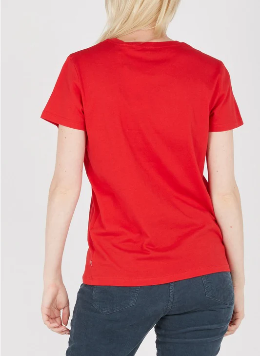 LEVIS F-T-SHIRT PARFAIT À LOGO ROUGE – Image 3
