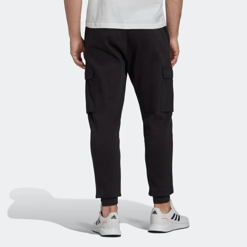 ADIDAS-H-PANTALON CARGO FUSELÉ EN MOLLETON ESSENTIALS – Image 8
