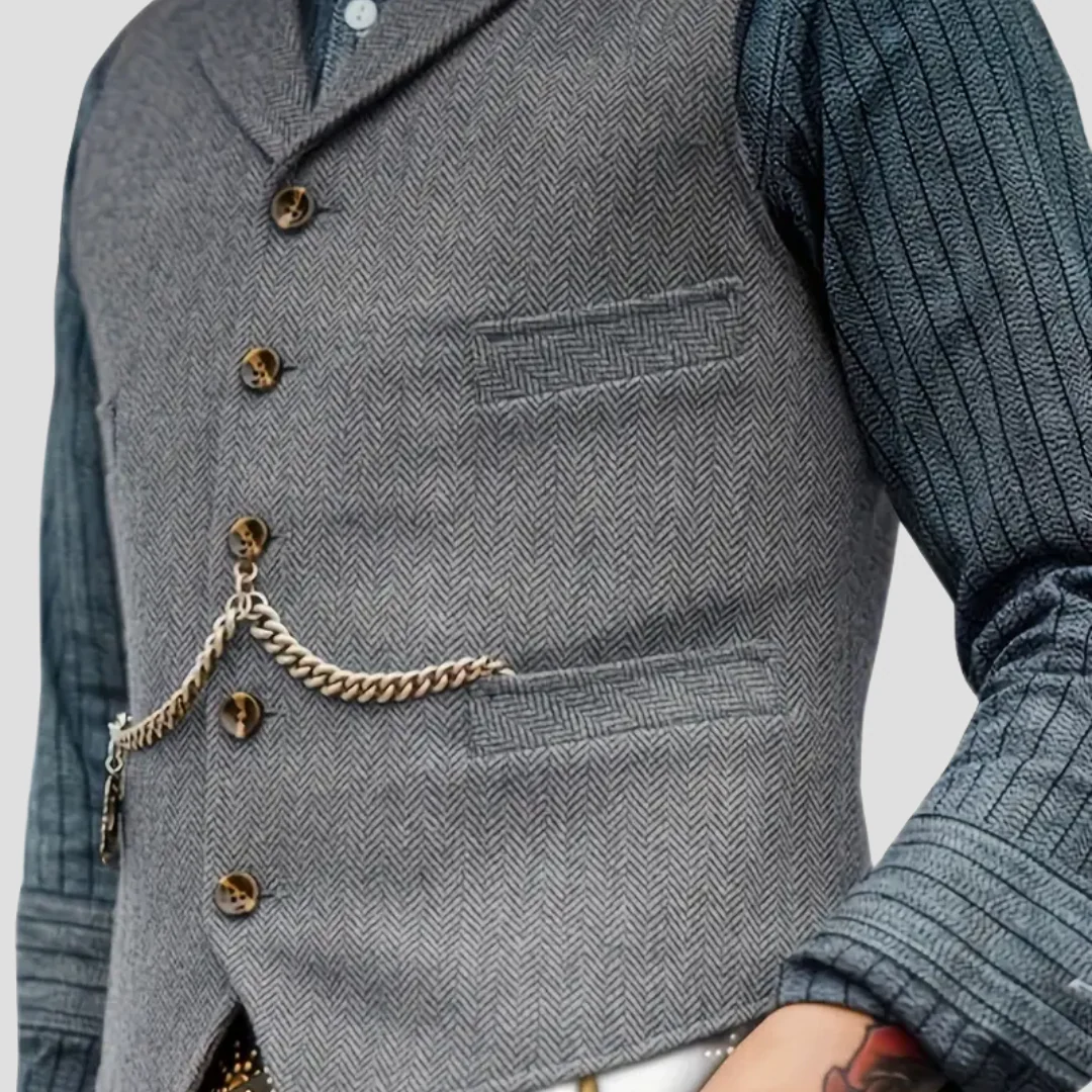 Gilet Homme en Laine | Look Élégant et Moderne – Image 9