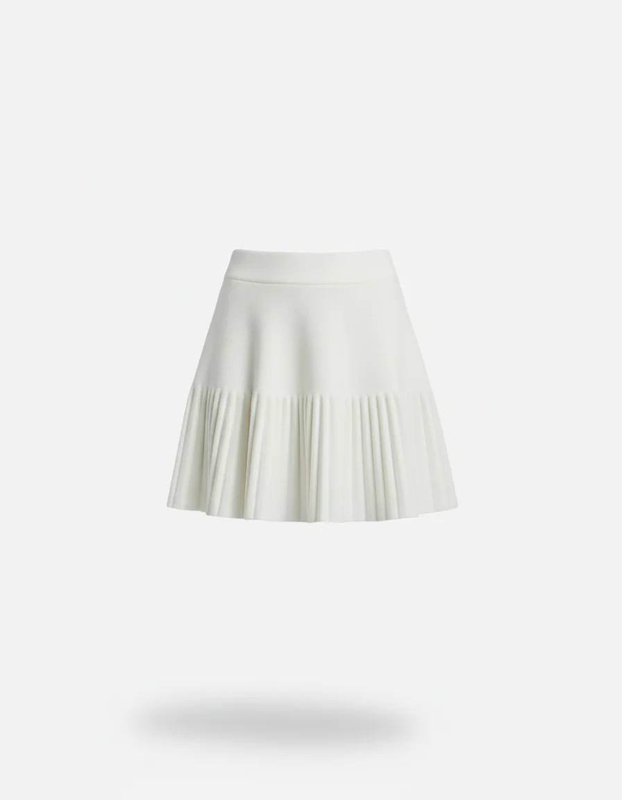 jupe évasée plissée – Image 3