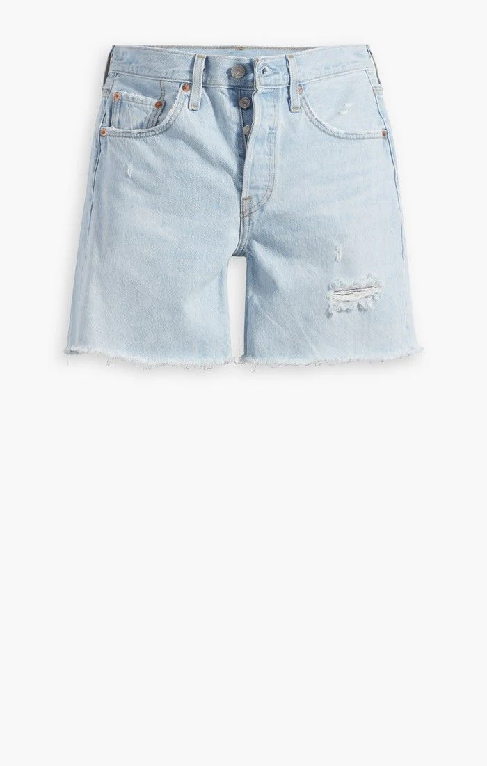 LEVI'S-F-SHORT ORIGINAL 501 MI-CUISSE