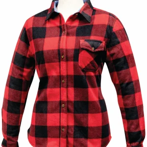 MISTY MOUNTAIN-F-CHEMISE DOESKIN À CARREAU EN POLAIRE