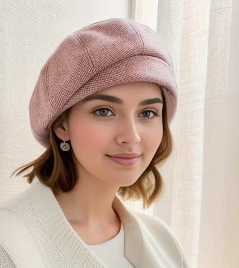 Bonnet Femme Hiver Élégant – Image 3