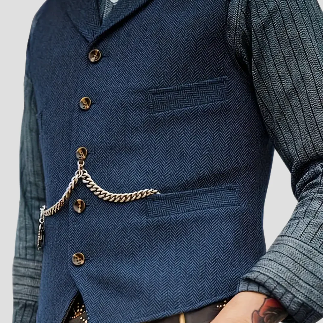 Gilet Homme en Laine | Look Élégant et Moderne – Image 6