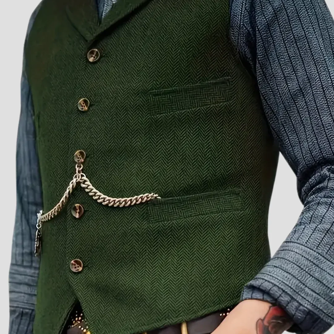 Gilet Homme en Laine | Look Élégant et Moderne – Image 7