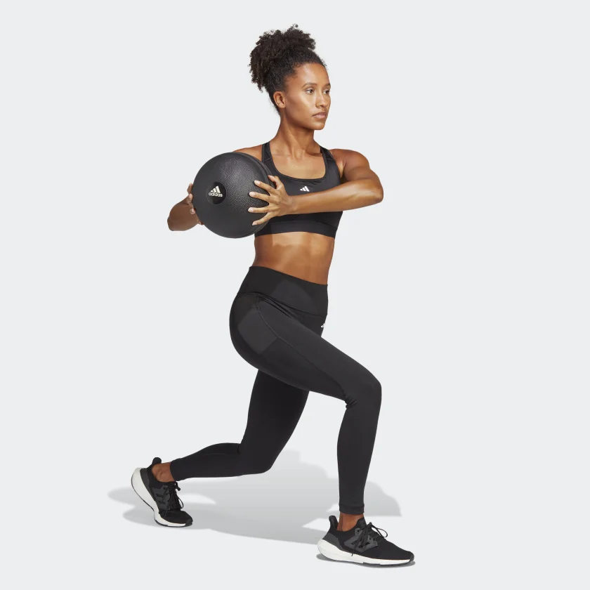 ADIDAS-F-TRAIN ESSENTIALS HIGH-INTENSITY 7/8 LEGGINGS – Image 3