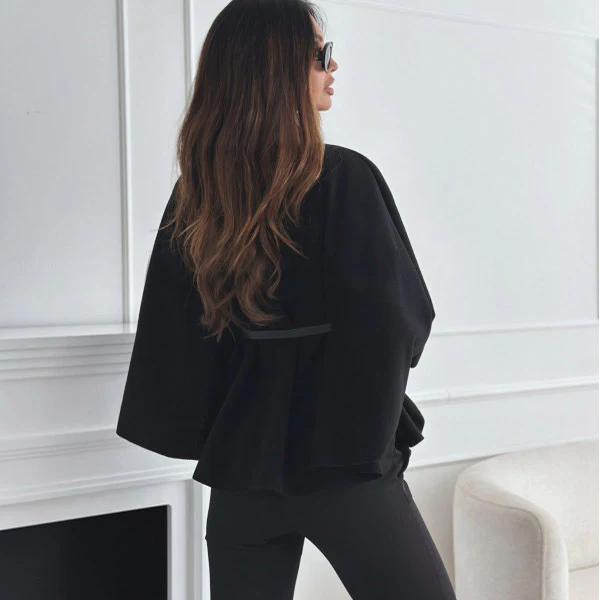 Poncho EVA Ceinturé moderne – Image 3