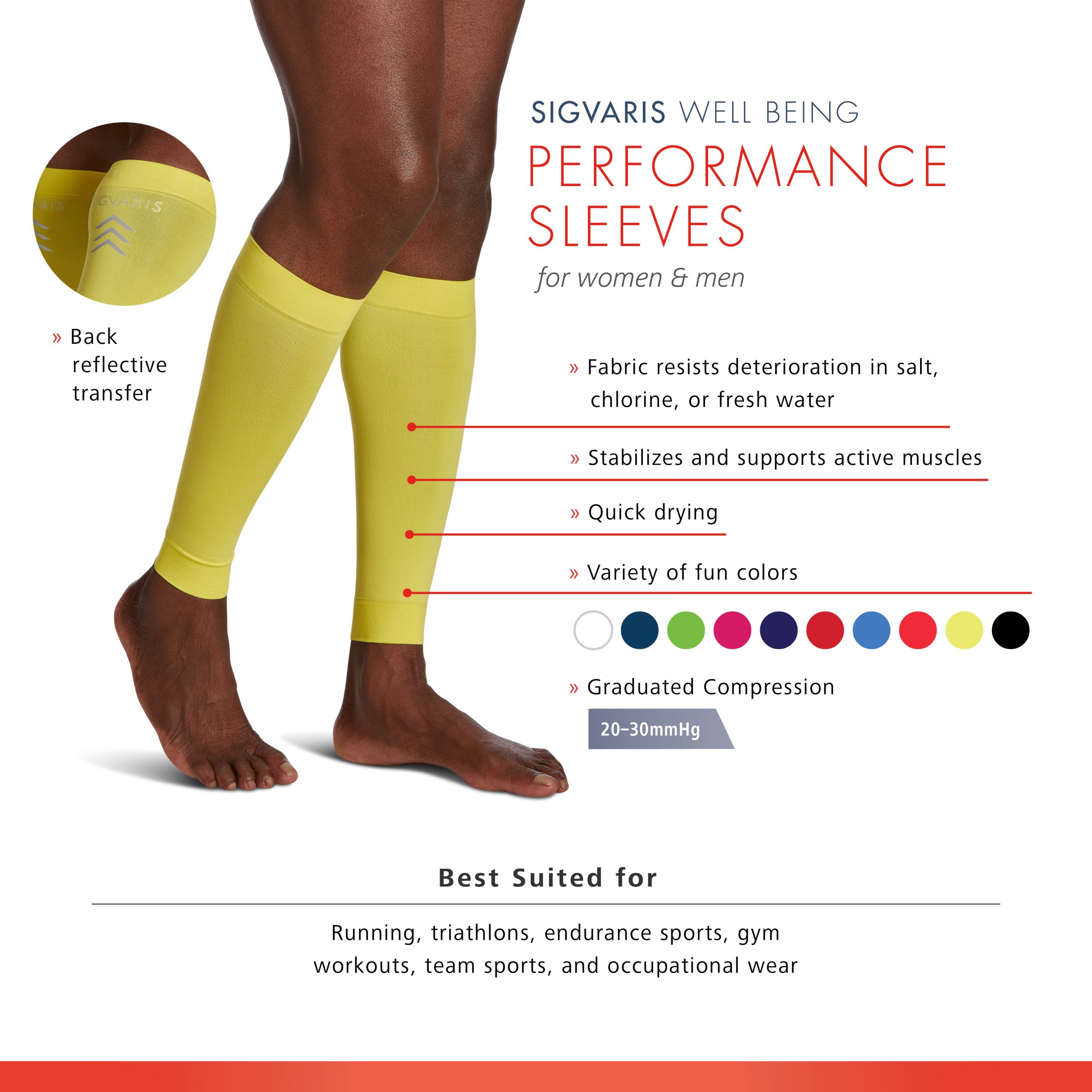 Sigvaris Athletic Performance Sleeves 20-30 mmHg – Image 6