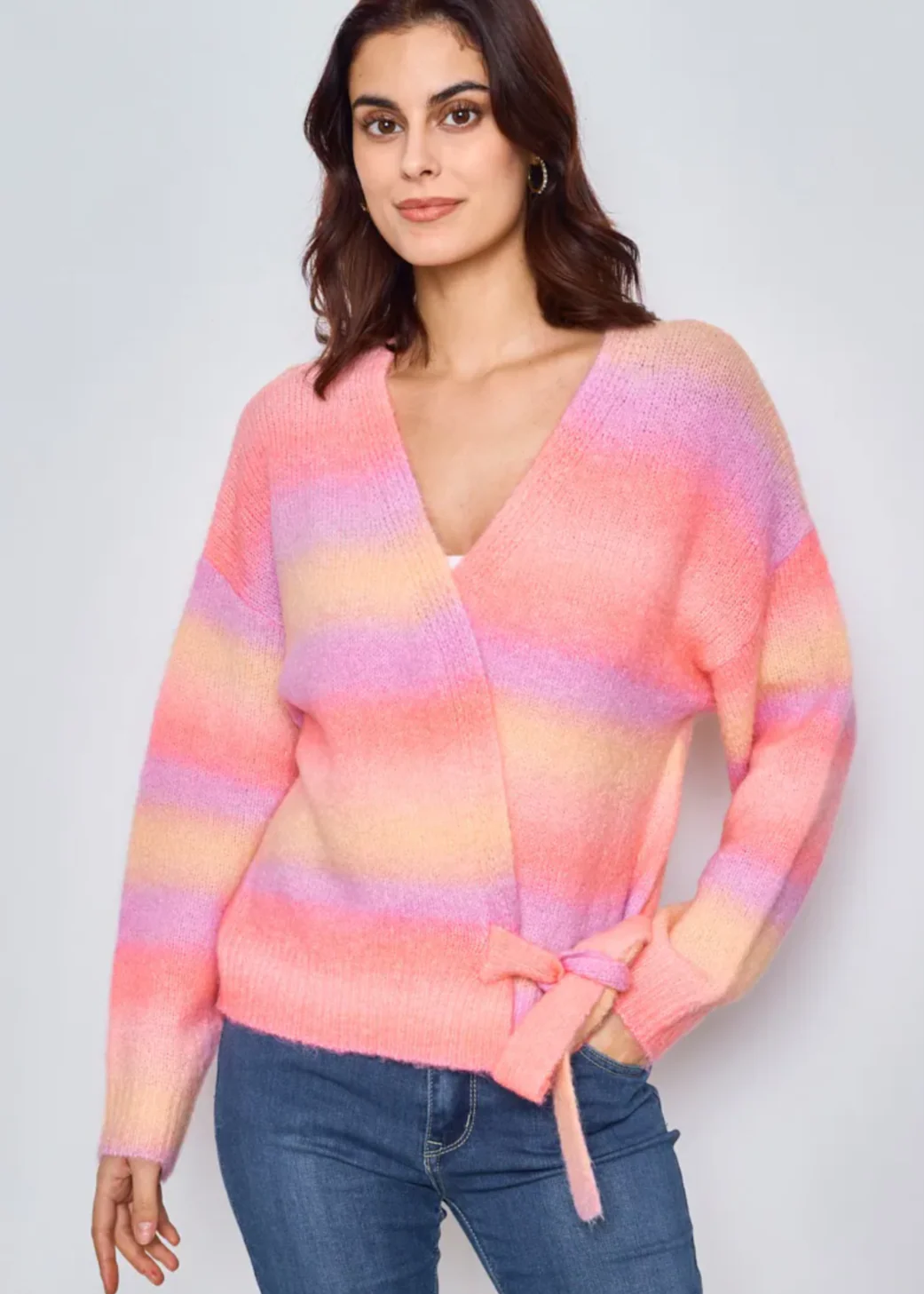 Gilet / cardigan cache coeur