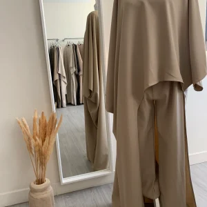 ENSEMBLE BEIGE OVERSIZE "NOUR"