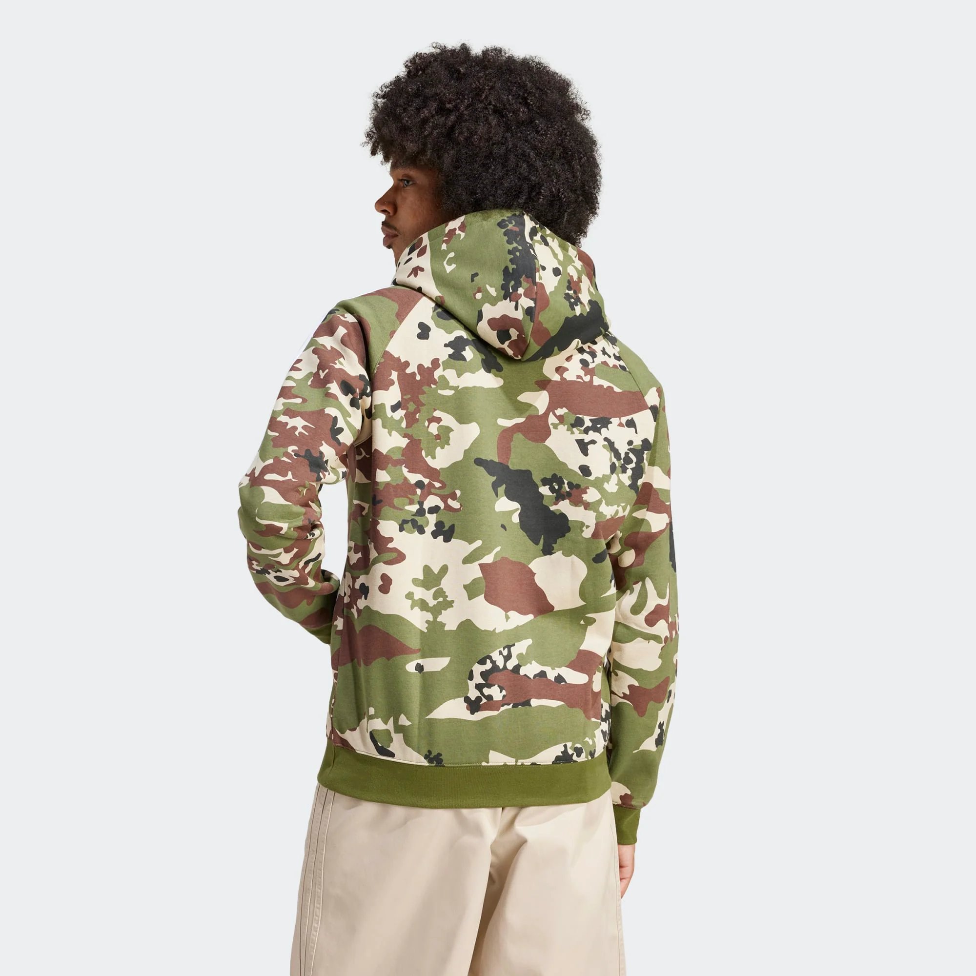ADIDAS-H-CHANDAIL À CAPUCHE CAMO TRÈFLE – Image 3