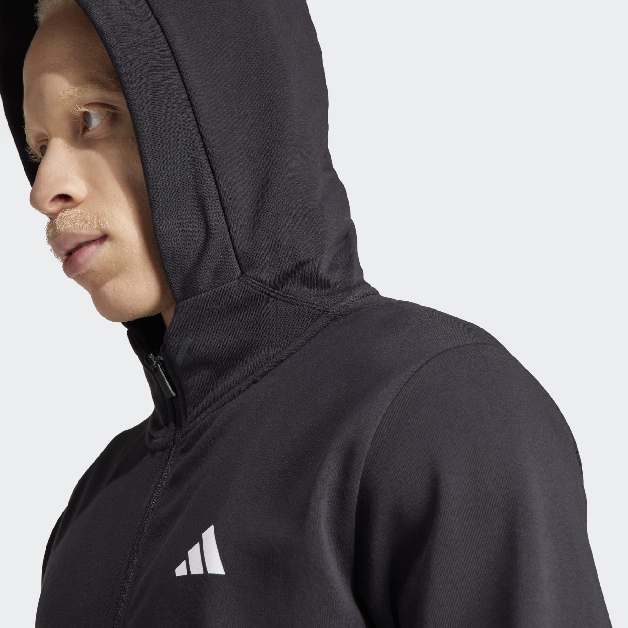 ADIDAS-H-SWEAT-SHIRT À CAPUCHE D'ENTRAÎNEMENT PUMP – Image 4