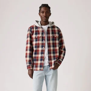 CHEMISE À CAPUCHE CLASSIC WORKER À CARREAU-HOMME-LEVI'S