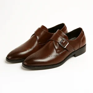 Archer | Chaussures Monk Strap Homme | Design Classique à Boucle Élégante