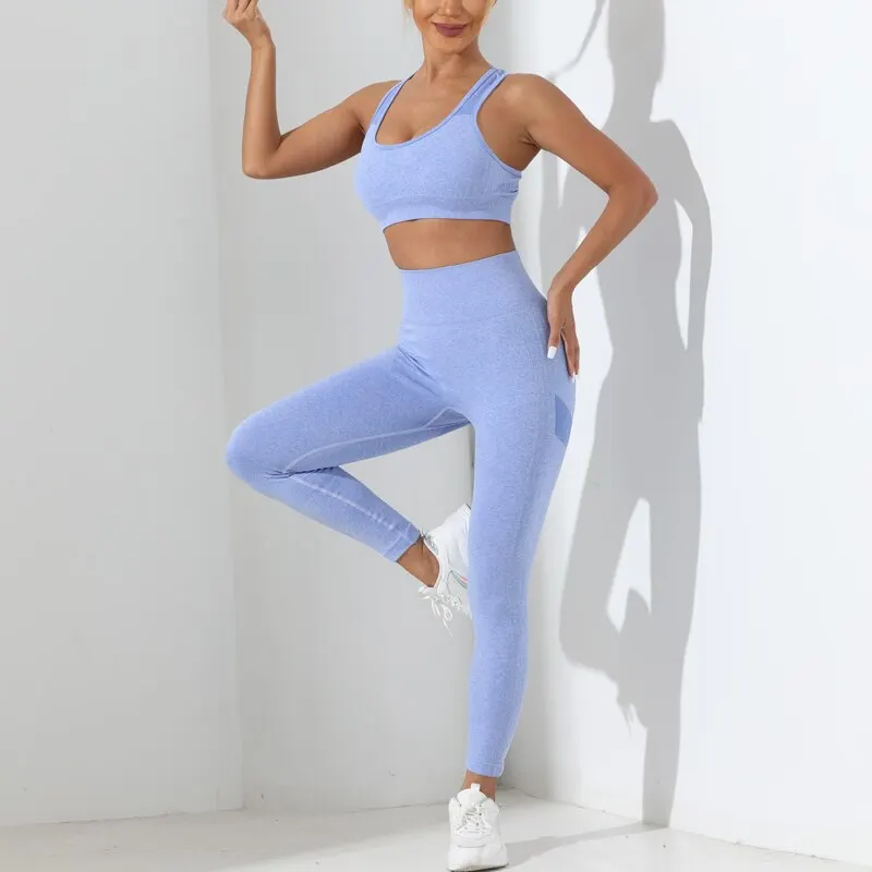 Ensemble Legging de Sport Brassière – Image 6