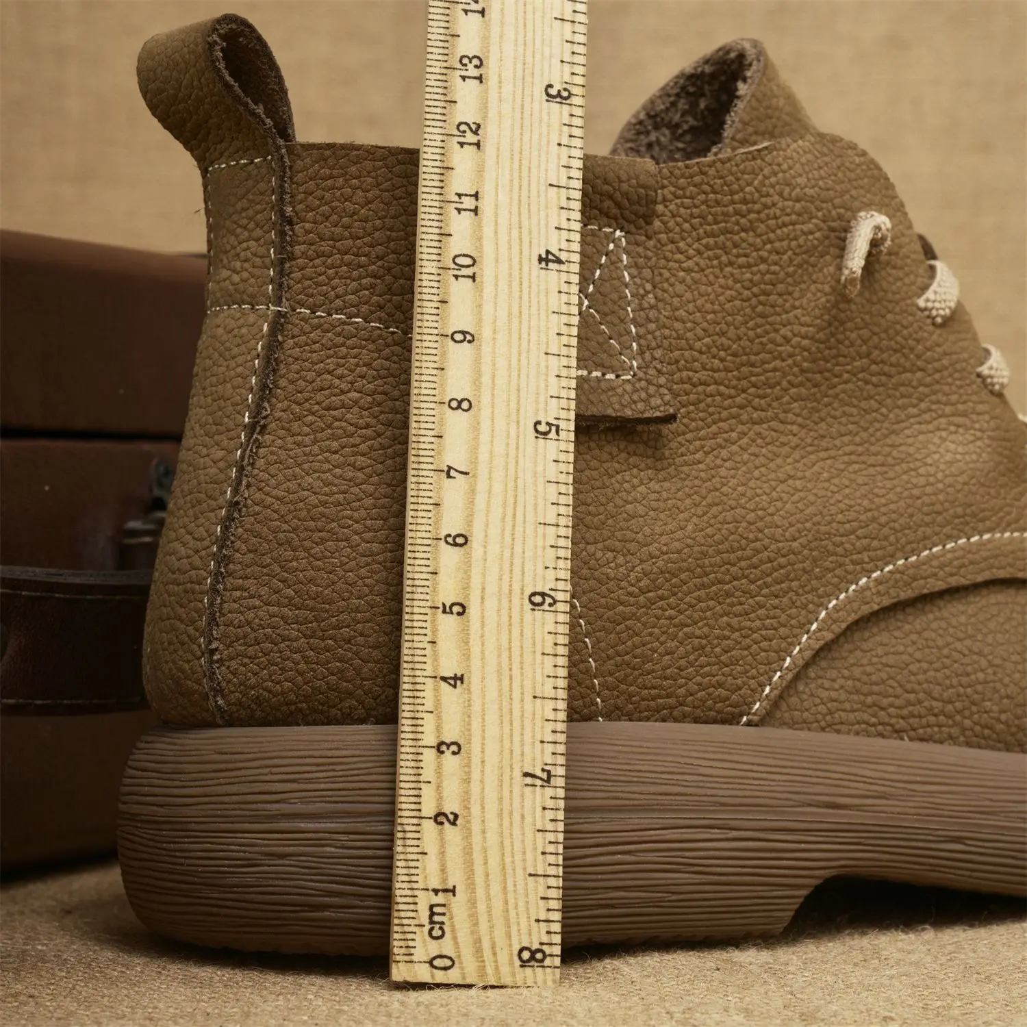 Lancaster | Bottines Homme Vintage à Lacets Courtes avec Semelle Souple et Style Workwear – Image 4