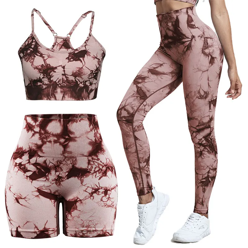 Ensemble Legging de Sport 3 pièces – Image 4