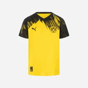MAILLOT DE SOCCER RÉPLIQUE BORUSSIA DORTMUND DOMICILE 25/26 CUP-ENFANT-PUMA