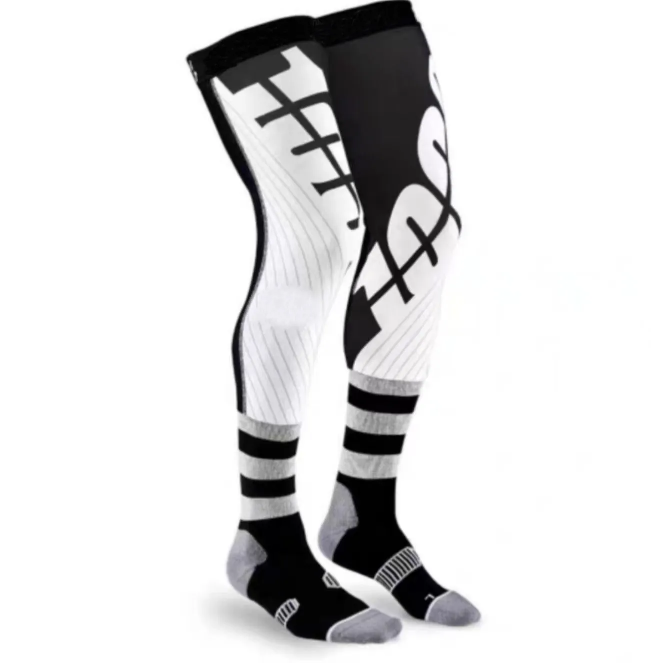 Chaussettes de Compression Moto – Protection Genou - UNISEXES – Image 4