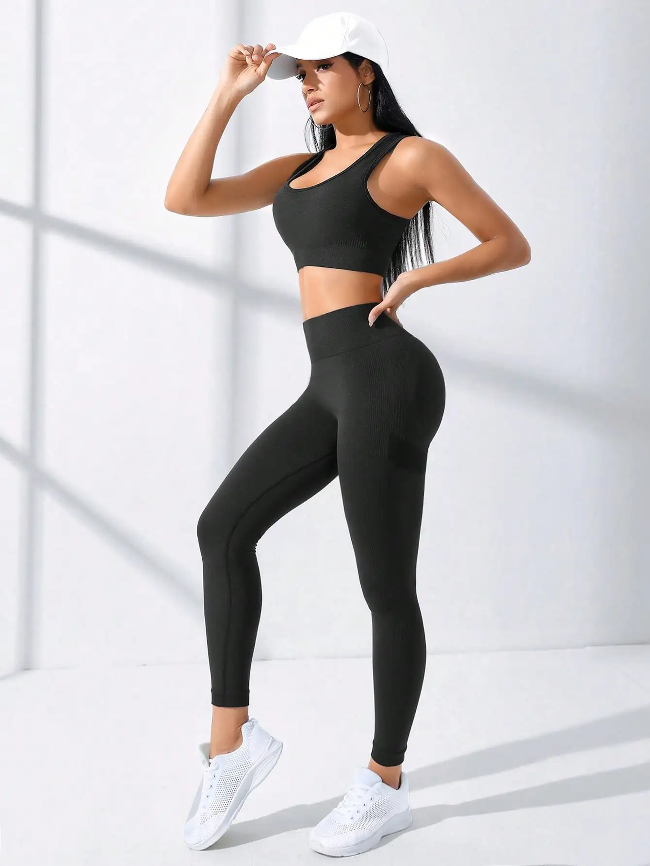 Ensemble Legging de Sport Brassière – Image 3