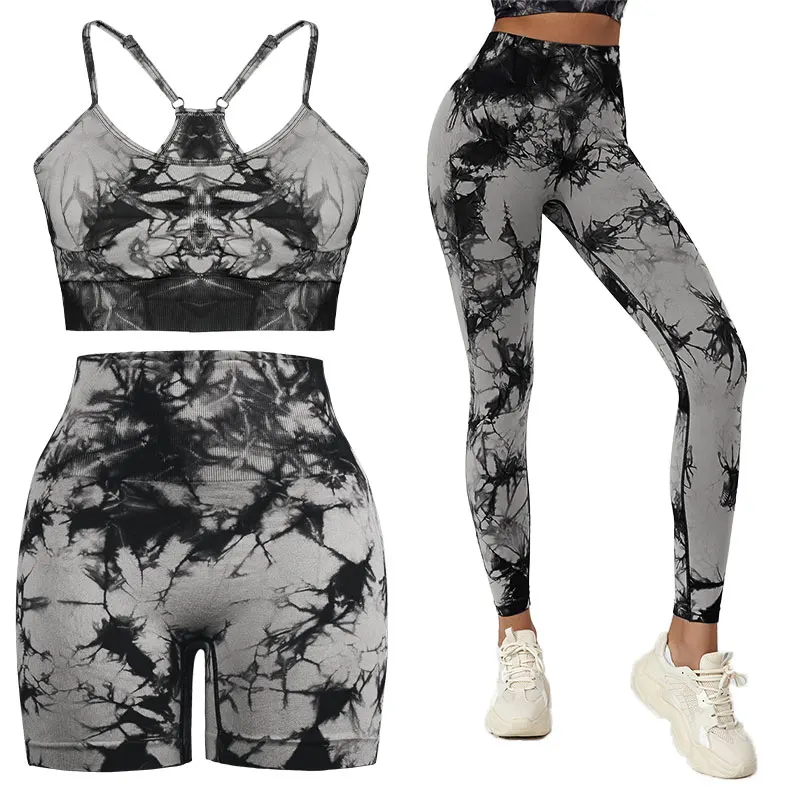 Ensemble Legging de Sport 3 pièces – Image 3