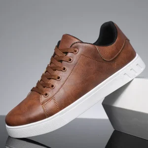 Lucio | Chaussures Homme Classiques à Lacets en Cuir Synthétique de Qualité Supérieure