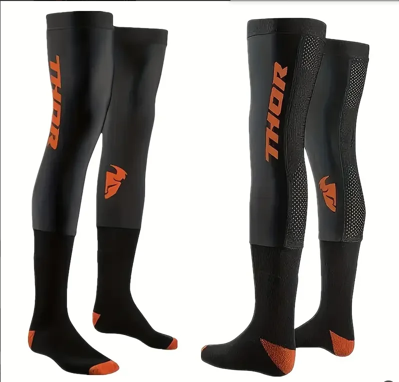 Chaussettes de Compression Moto – Protection Genou - UNISEXES