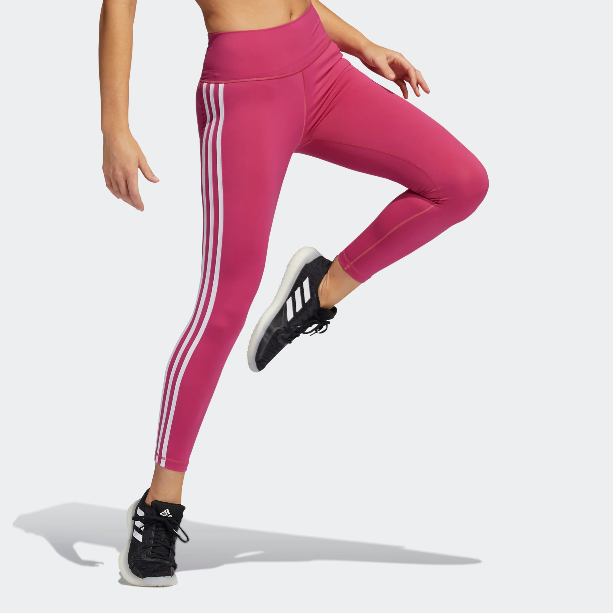 ADIDAS-F-LEGGING TIGHT BELIEVE THIS 2.0 3-STRIPES 7/8 – Image 5