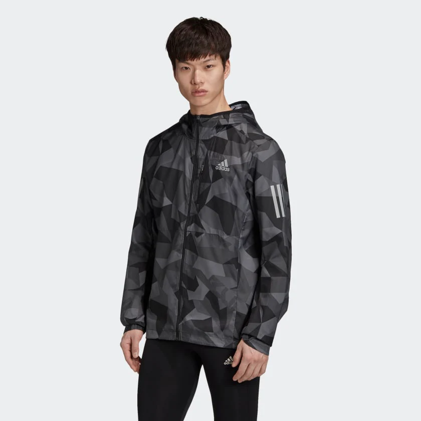 ADIDAS-H-VESTE OWN THE RUN CAMO – Image 3