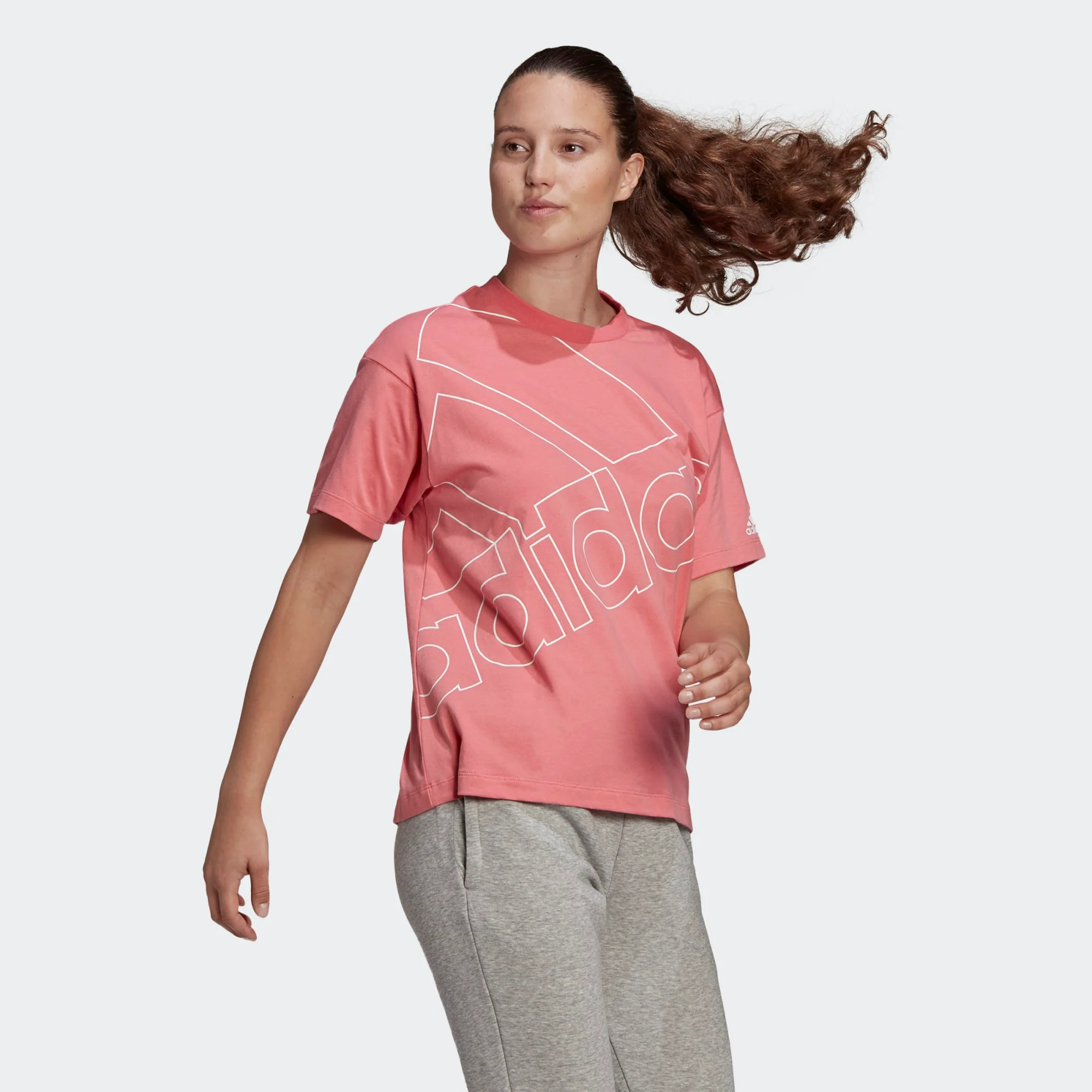 ADIDAS-F-T-SHIRT GIANT LOGO – Image 4