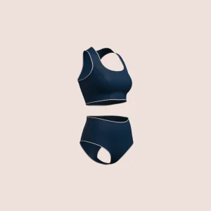 Ensemble Bain Audace – Brassière & Culotte Échancrée Taille Haute - 2mm Neopene