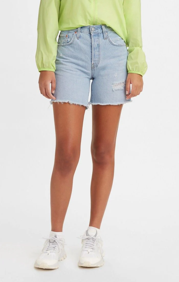 LEVI'S-F-SHORT ORIGINAL 501 MI-CUISSE – Image 2