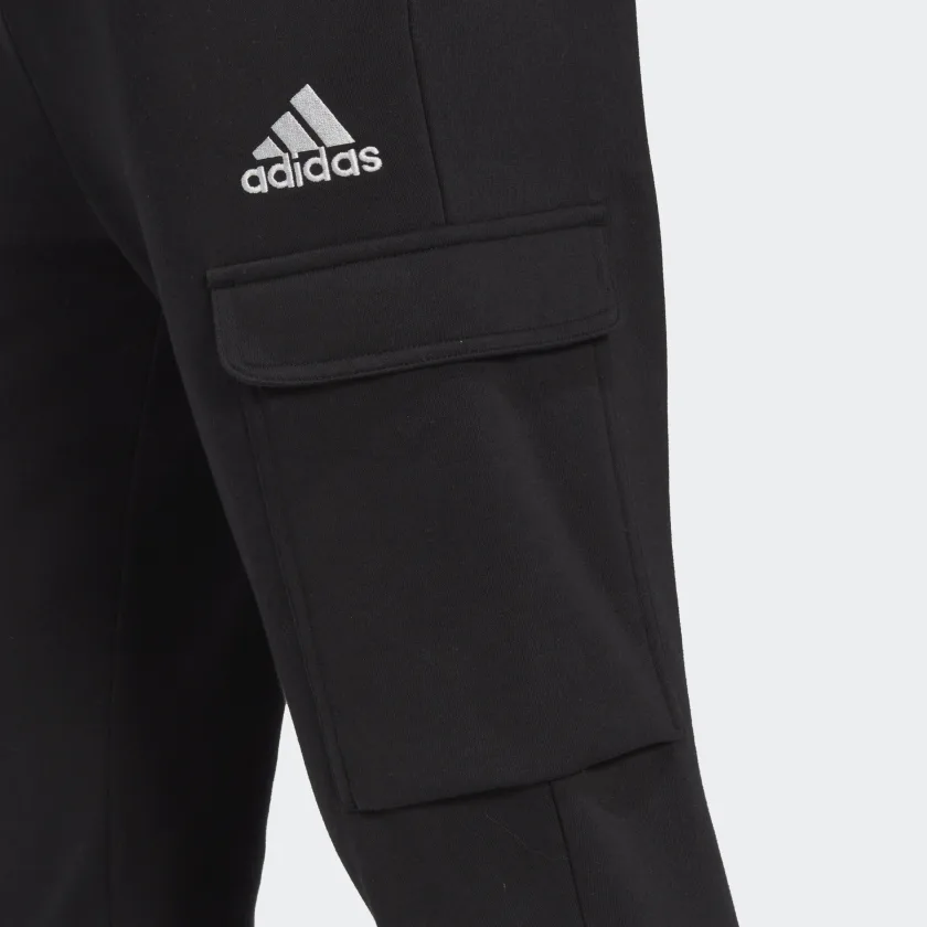 ADIDAS-H-PANTALON CARGO FUSELÉ EN MOLLETON ESSENTIALS – Image 5