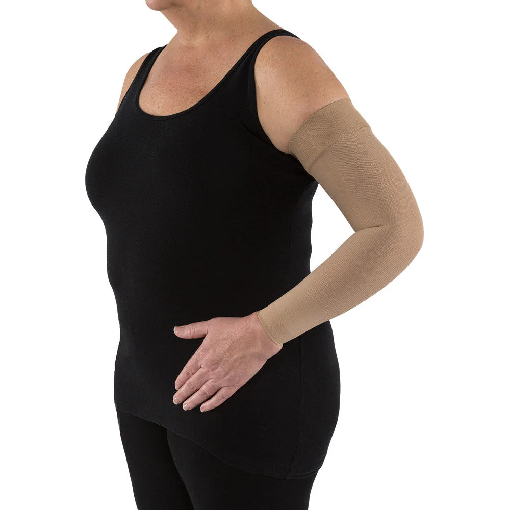 JOBST® Bella™ Strong Armsleeve 15-20 mmHg w/ Silicone Top Band – Image 2