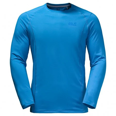 JACK WOLFSKIN-T-SHIRT HOLLOW RANGE MANCHES LONGUES