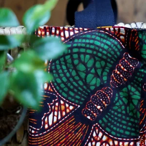 Le TOTE-BAG SANOUYÉ WAX ORANGE