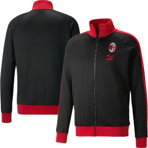 PUMA-H-GILET DE SURVÊTEMENT FTBL HERITAGE T7 RAGLAN AC MILAN