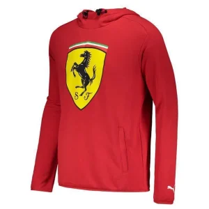 PUMA-H-CHANDAIL À CAPUCHE FERRARI BIG SHIELD