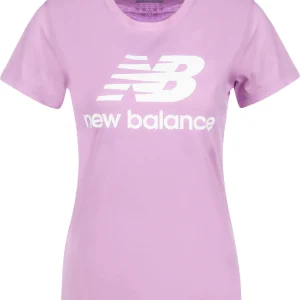 NEW BALANCE-F-T-SHIRT ESSENTIALS STACKED LOGO