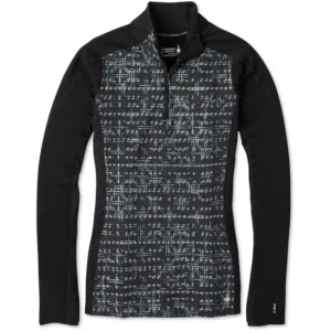 SMARTWOOL-F-CHANDAIL COUPE-VENT 1/2 ZIP