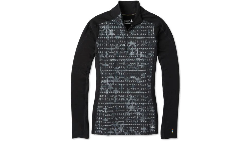 SMARTWOOL-F-CHANDAIL COUPE-VENT 1/2 ZIP