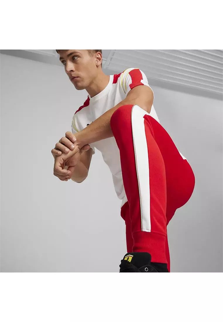 PUMA-H-PANTALON DE SURVÊTEMENT FERRARI RACE ICONIC T7 – Image 9