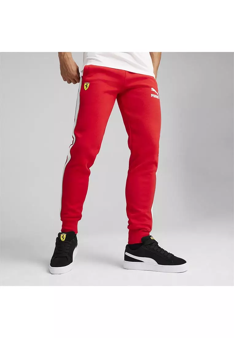 PUMA-H-PANTALON DE SURVÊTEMENT FERRARI RACE ICONIC T7 – Image 7