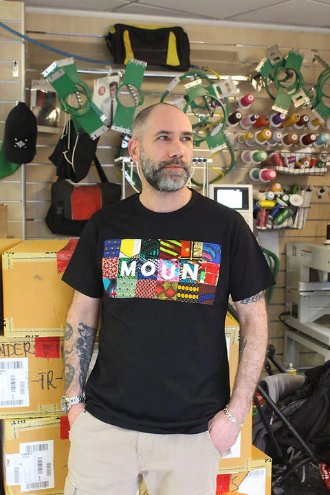 Le t-shirt MOUN ou FANM ou BOUG en wax