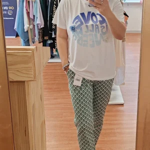 Pantacourt 7/8 en coton