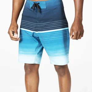 RVG-H-BOARDSHORT RAYÉ EXTENSIBLE