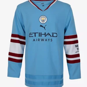 PUMA-H-MAILLOT D'HIVER MANCHESTER CITY MFCF SURDIMENSIONNÉ